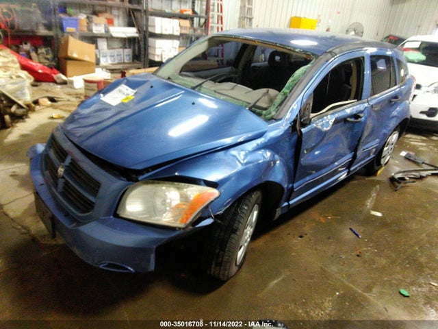 2007 DODGE CALIBER VIN: 1B3HB28B57D242589