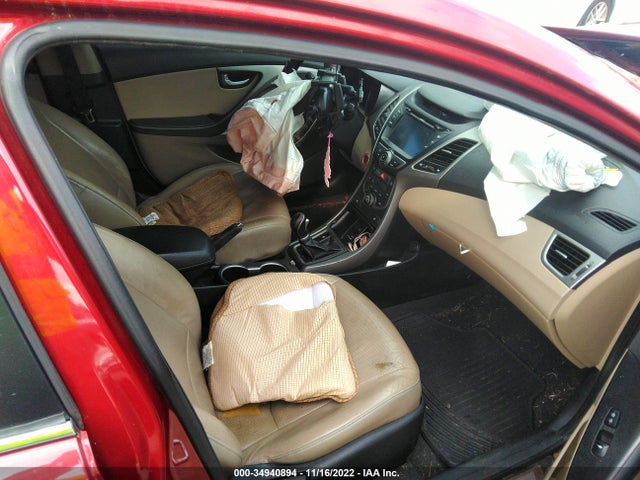 2014 HYUNDAI ELANTRA LIMITED VIN: 5NPDH4AE3EH496823