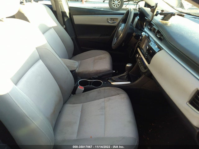 2015 TOYOTA COROLLA L/LE/S/S PLUS/LE PLUS VIN: 2T1BURHEXFC353491