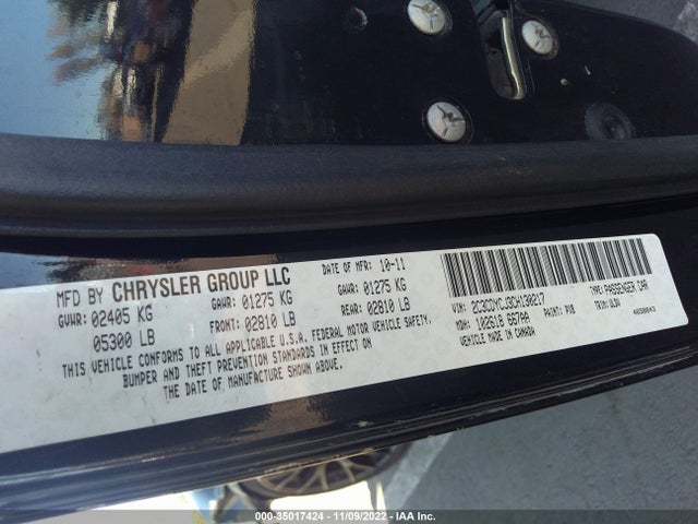 2012 DODGE CHALLENGER SRT8 392 VIN: 2C3CDYCJ3CH130217