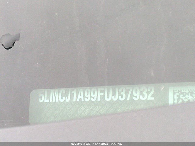 Lincoln MKC 2015 5LMCJ1A99FUJ37932 Image 9