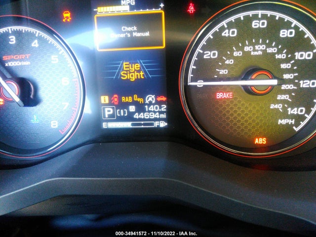 2019 SUBARU FORESTER SPORT VIN: JF2SKAPC6KH462061