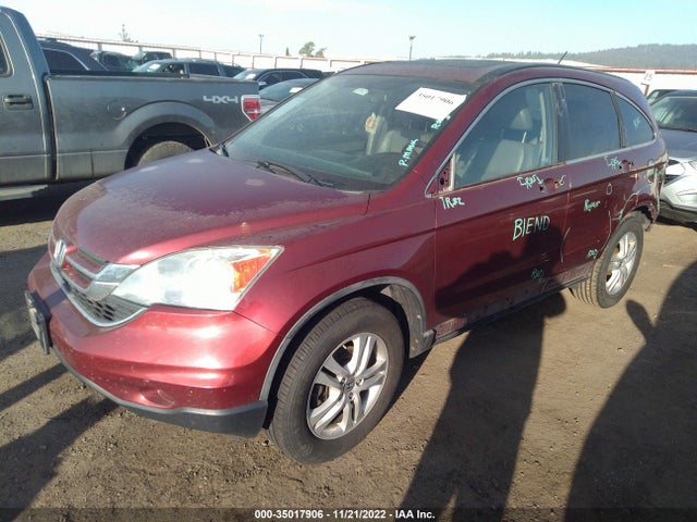 2010 HONDA CR-V EX-L VIN: 5J6RE3H73AL000693