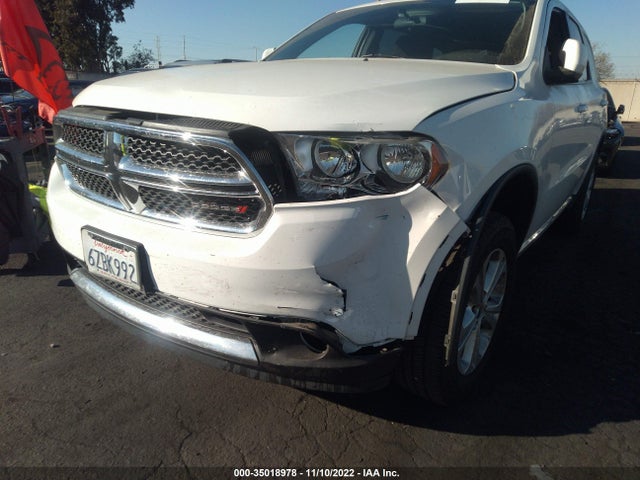 Dodge Durango Sxt 2013 1C4RDHAG4DC584445 Image 8