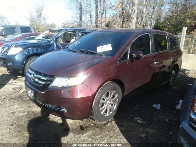2014 HONDA ODYSSEY EX-L VIN: 5FNRL5H66EB049961