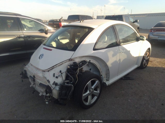 2008 VOLKSWAGEN NEW BEETLE COUPE TRIPLE WHITE VIN: 3VWFW31C08M518294