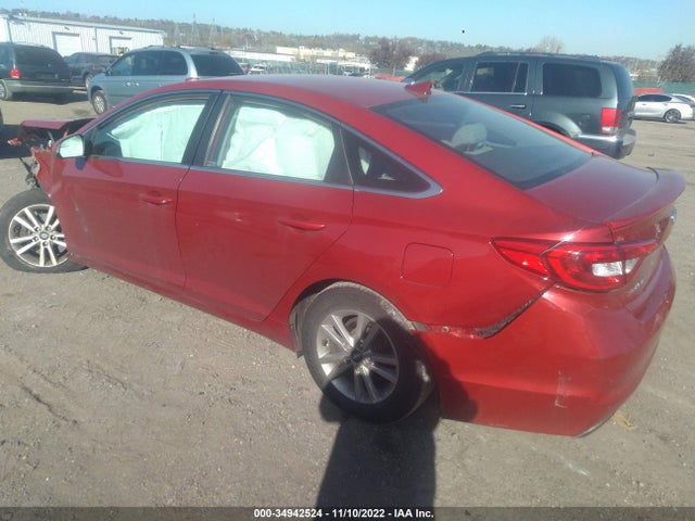 Hyundai Sonata 2.4l 2017 5NPE24AF8HH581000 Image 3