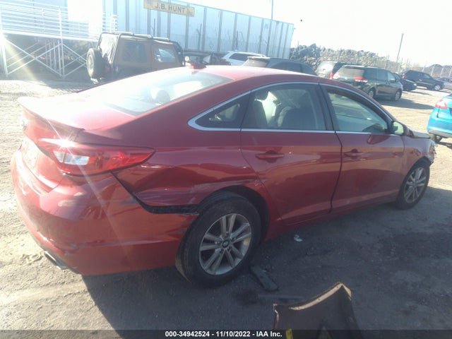 Hyundai Sonata 2.4l 2017 5NPE24AF8HH581000 Image 4