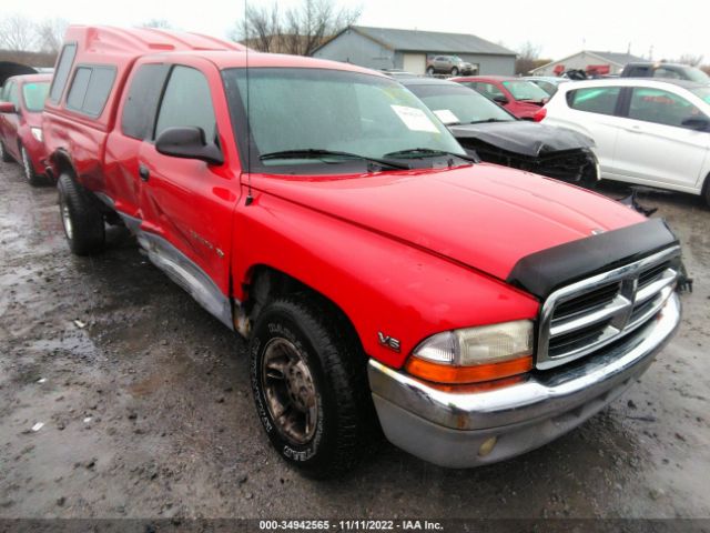 2000 DODGE DAKOTA BASE/SPORT/SLT VIN: 1B7GL22X1YS677585