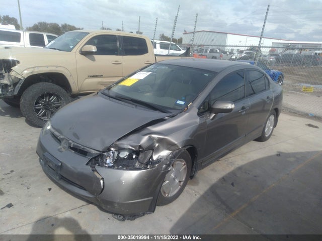 2007 HONDA CIVIC HYBRID VIN: JHMFA36207S007576