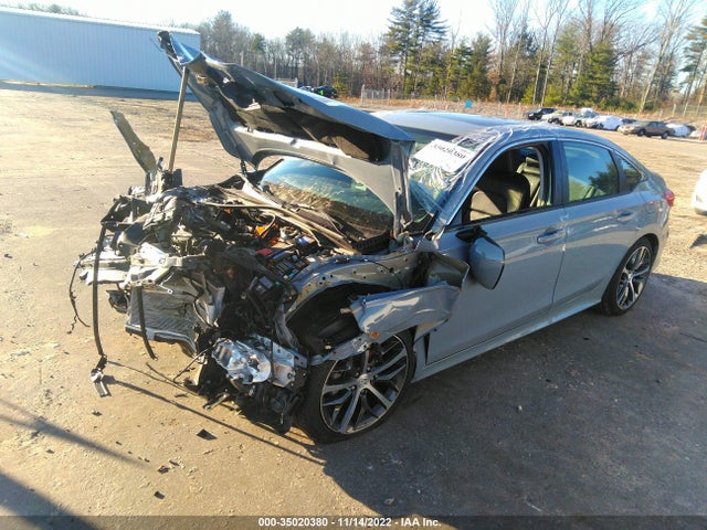 2022 HONDA CIVIC SEDAN TOURING VIN: 2HGFE1F90NH306708