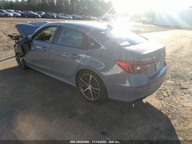2022 HONDA CIVIC SEDAN TOURING VIN: 2HGFE1F90NH306708