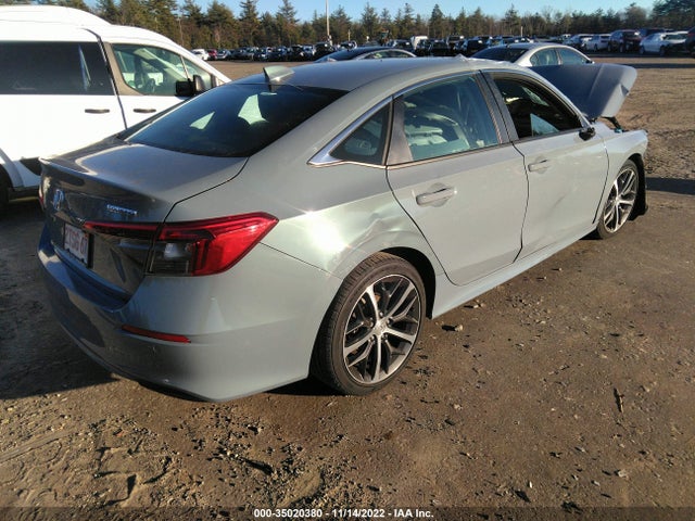 2022 HONDA CIVIC SEDAN TOURING VIN: 2HGFE1F90NH306708