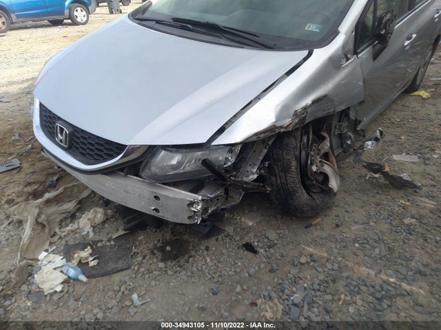 Honda Civic Sedan Lx 2014 2HGFB2F51EH500580 Image 6