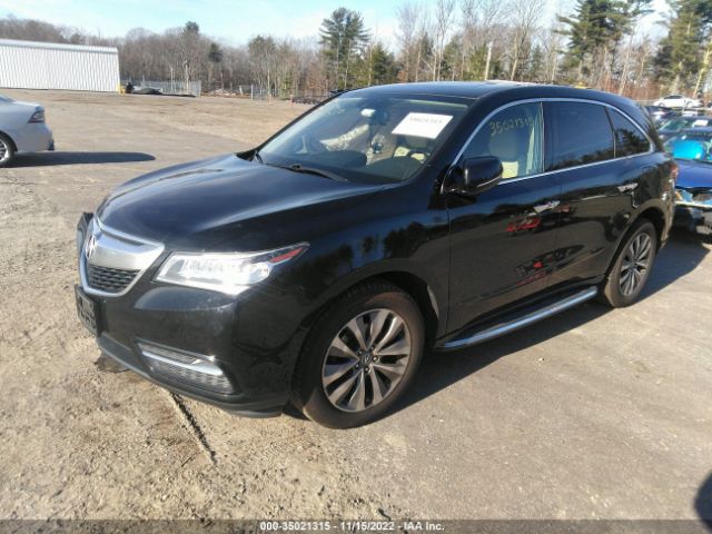 5FRYD4H46FB028044 Acura Mdx Tech Pkg