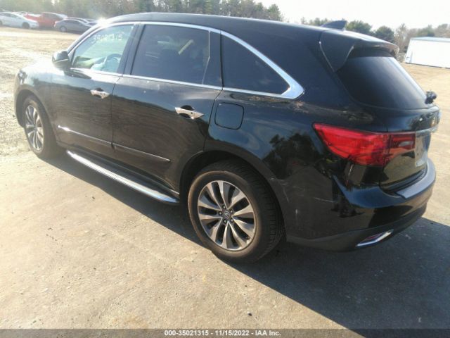 5FRYD4H46FB028044 Acura Mdx Tech Pkg