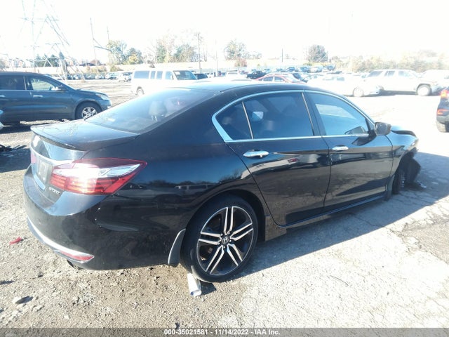 2017 HONDA ACCORD SEDAN SPORT VIN: 1HGCR2F55HA158178