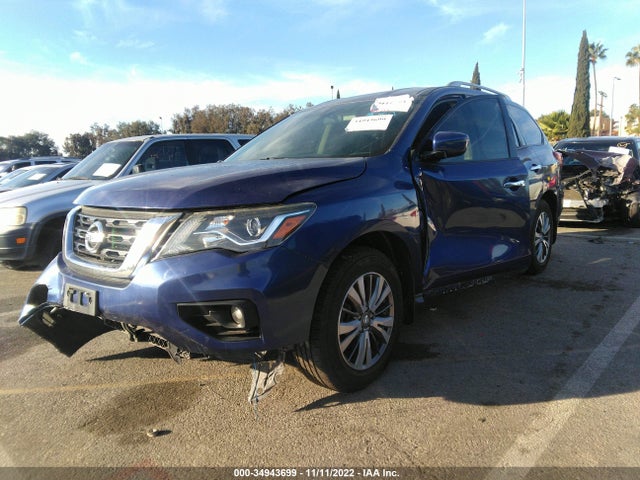 2017 NISSAN PATHFINDER S VIN: 5N1DR2MN4HC600227