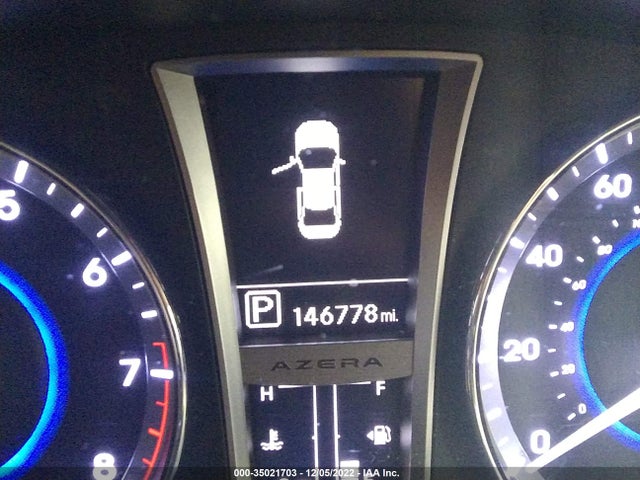 2012 HYUNDAI AZERA VIN: KMHFG4JGXCA156825