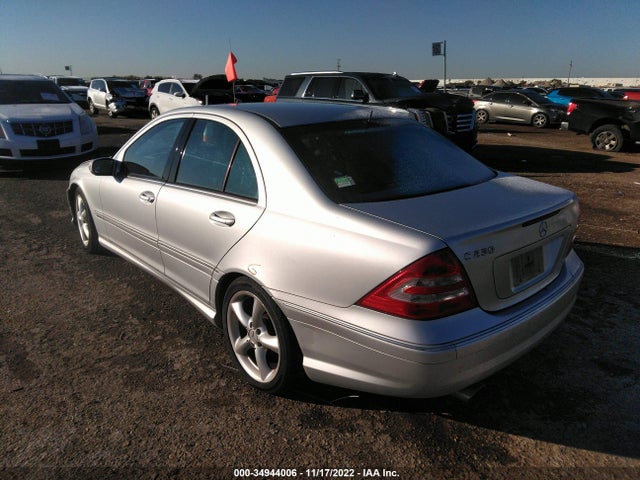 2006 MERCEDES-BENZ C-CLASS SPORT VIN: WDBRF52H16F770041