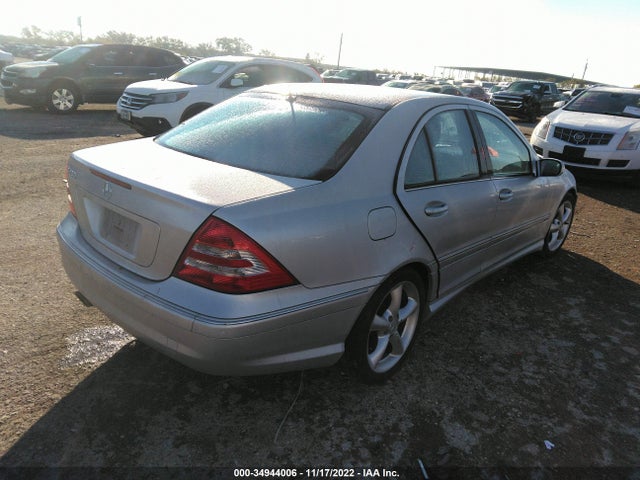 2006 MERCEDES-BENZ C-CLASS SPORT VIN: WDBRF52H16F770041