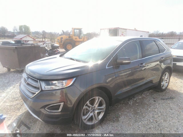 2017 FORD EDGE TITANIUM VIN: 2FMPK3K96HBB28397