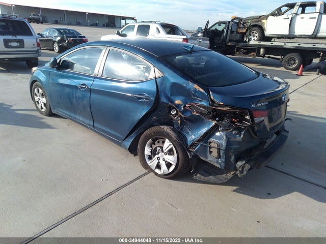 2016 Hyundai Elantra, VIN: KMHDH4AE7GU526300