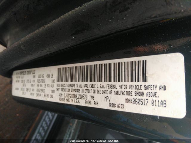 1J4AA2D18AL210579 Jeep Wrangler Sport