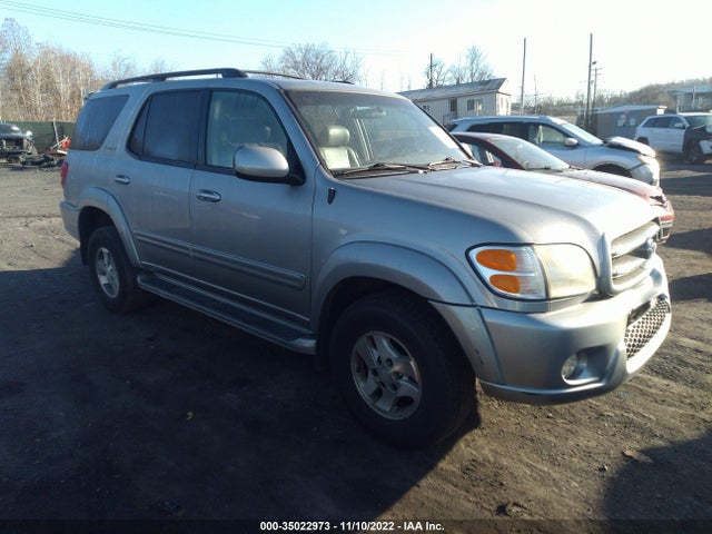 2002 TOYOTA SEQUOIA LIMITED VIN: 5TDBT48A52S117545