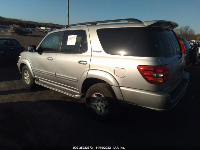 2002 TOYOTA SEQUOIA LIMITED VIN: 5TDBT48A52S117545