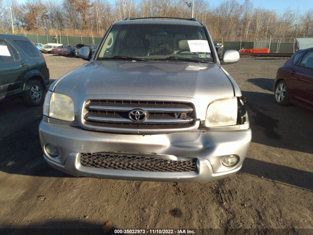 2002 TOYOTA SEQUOIA LIMITED VIN: 5TDBT48A52S117545