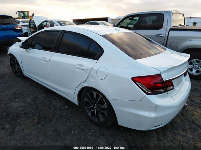 2013 HONDA CIVIC SDN EX-L VIN: 19XFB2F9XDE236433