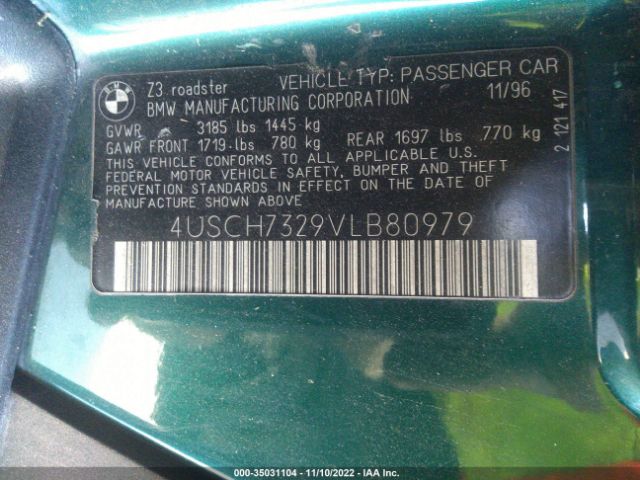 4USCH7329VLB80979 BMW 3 Series 1.9l