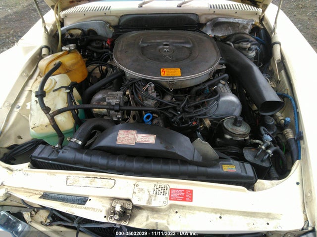 1985 MERCEDES-BENZ 380 SL VIN: WDBBA45C9FA027991