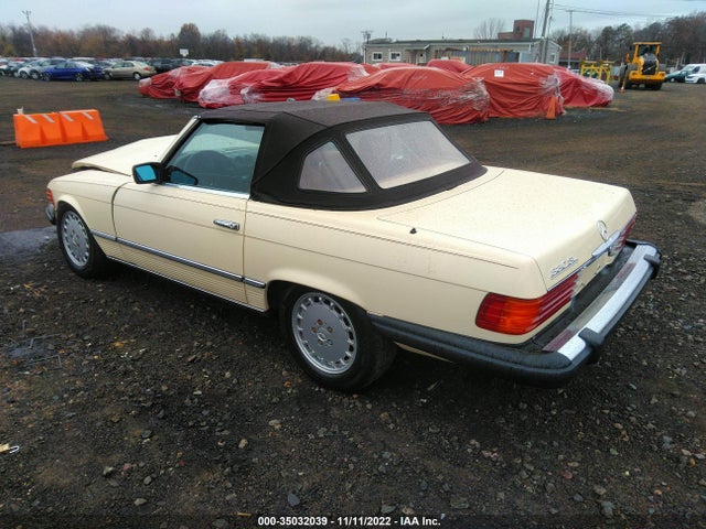 1985 MERCEDES-BENZ 380 SL VIN: WDBBA45C9FA027991