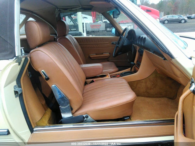 1985 MERCEDES-BENZ 380 SL VIN: WDBBA45C9FA027991