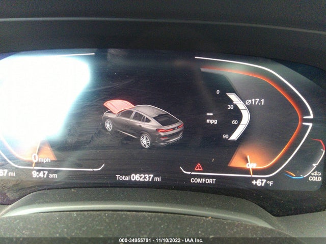 2022 BMW X6, VIN: 5UXCY6C04N9K16598