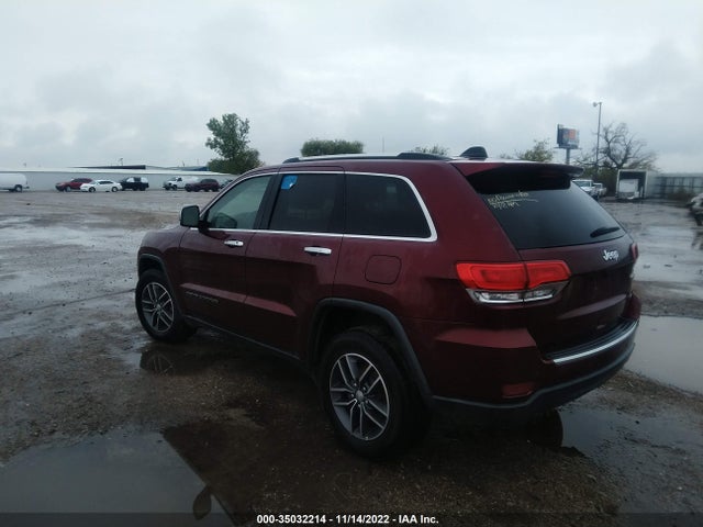 2017 JEEP GRAND CHEROKEE LIMITED VIN: 1C4RJEBG8HC933876