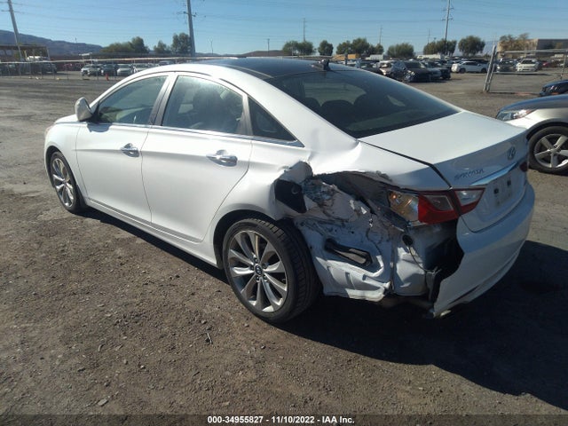 2013 HYUNDAI SONATA LIMITED W/WINE INT VIN: 5NPEC4AB3DH564870