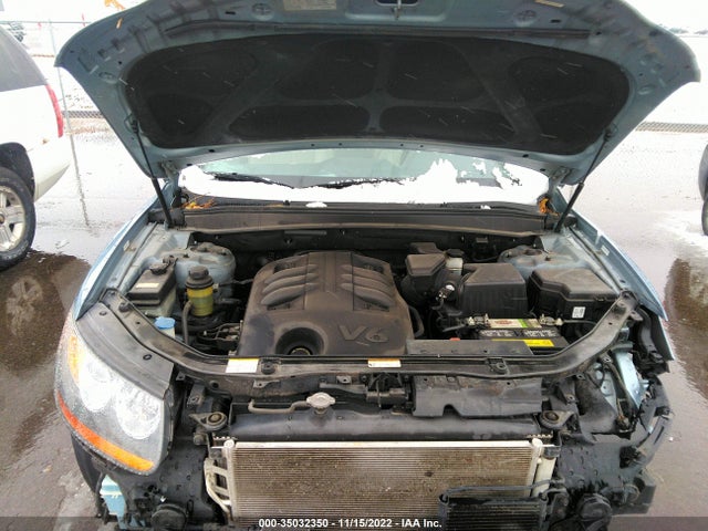 2009 Hyundai Santa Fe Limited მანქანა იყიდება აუქციონზე, vin: 5NMSH13E89H329279, აუქციონის ნომერი: 35032350