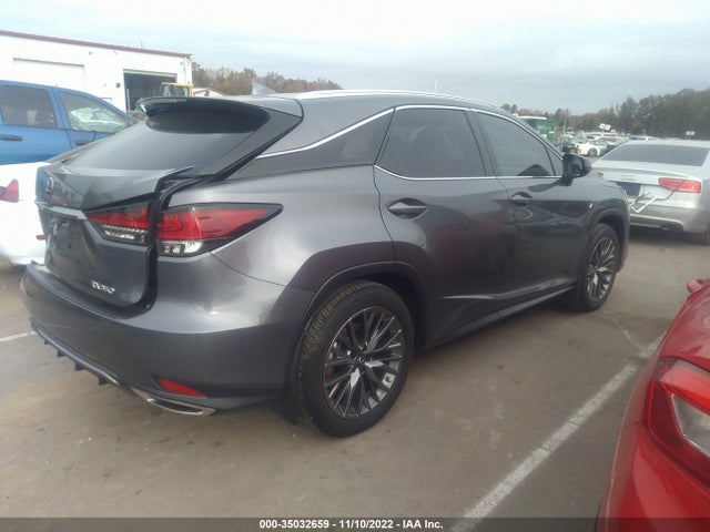 2T2YZMDA3NC321736 Lexus Rx Rx 350 F Sport Handling