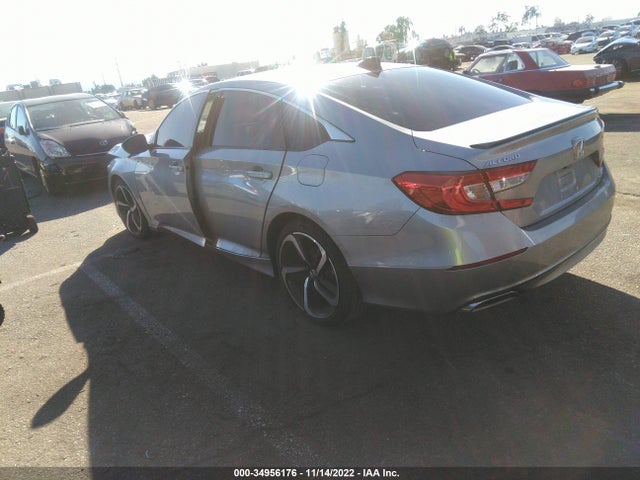 2022 HONDA ACCORD SEDAN SPORT VIN: 1HGCV2F34NA013901