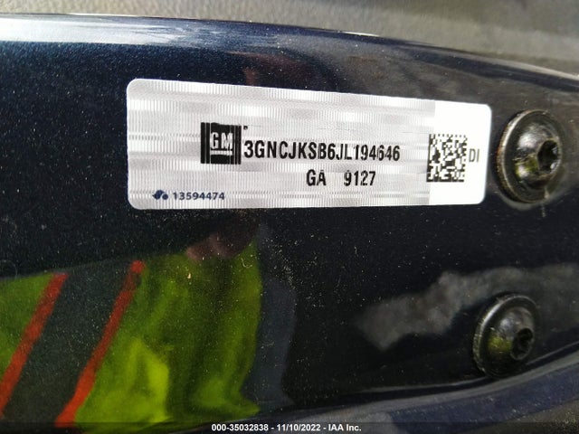 Chevrolet TRAX LS 2018 3GNCJKSB6JL194646 Image 9