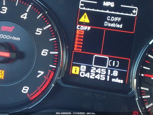 2019 Subaru WRX, VIN: JF1VA2R68K9810664