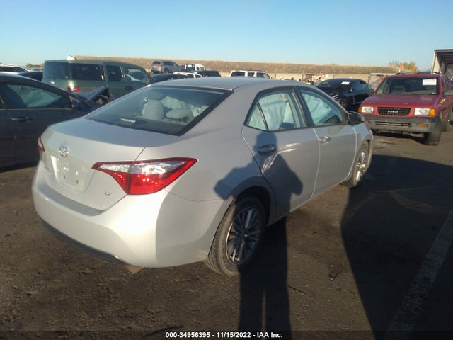 2014 TOYOTA COROLLA L/LE/S/S PLUS/LE PLUS VIN: 2T1BURHE8EC056167