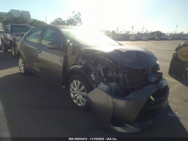 2019 TOYOTA COROLLA L/LE/SE/XLE/XSE VIN: 2T1BURHE6KC141665