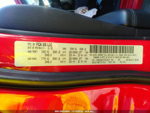 Dodge Durango Sxt 2018 1C4RDHAG7JC413314 Image 10