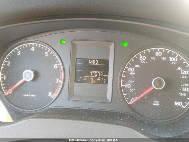 2013 VOLKSWAGEN JETTA SEDAN S VIN: 3VW2K7AJ2DM293869
