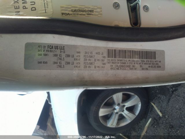 1C4NJCBA6HD124692 Jeep Compass Sport
