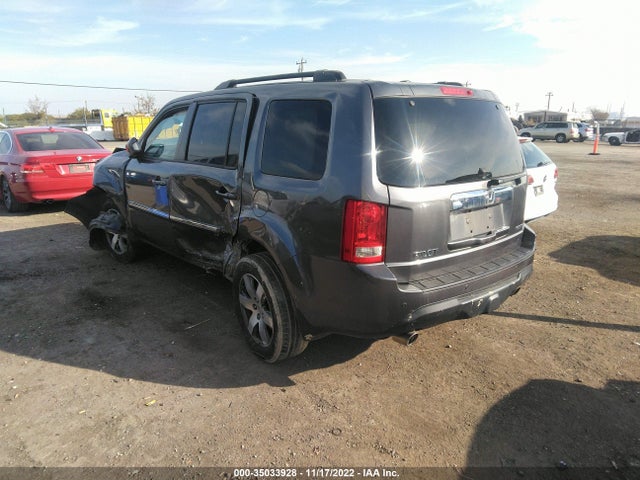 2015 HONDA PILOT TOURING VIN: 5FNYF3H96FB011844
